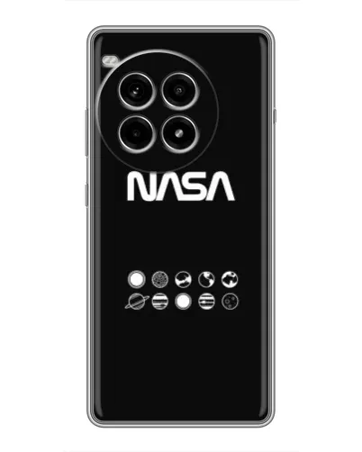 Чохол для OnePlus Ace 3 Pro з картинкою «NASA — технічний принт»