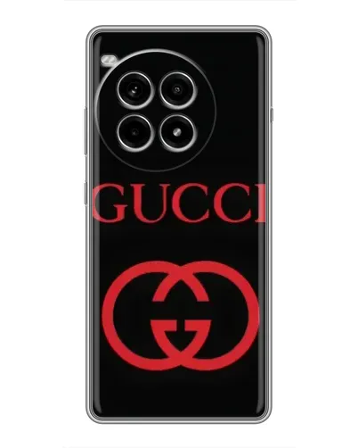 Чехол для OnePlus Ace 3 Pro с картинкой «Gucci — красный логотип»