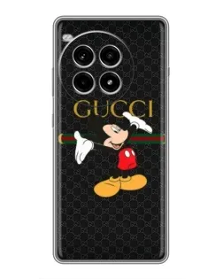 Чехол для OnePlus Ace 3 Pro с картинкой «Микки Маус Gucci»