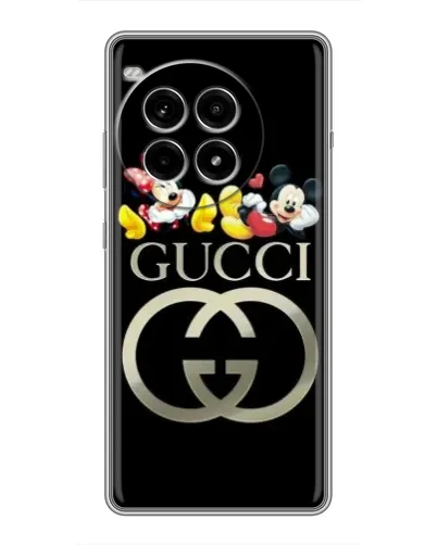 Чехол для OnePlus Ace 3 Pro с картинкой «Gucci — герои Disney»