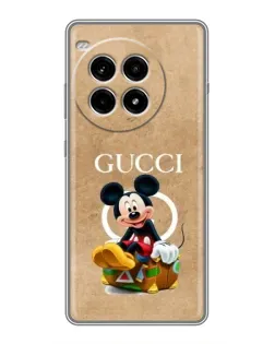 Чехол для OnePlus Ace 3 Pro с картинкой «Микки Маус Gucci — крафт»