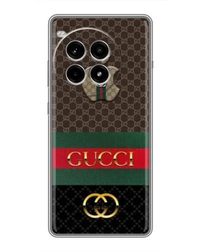 Чехол для OnePlus Ace 3 Pro с картинкой «Gucci — брендированный десерт»