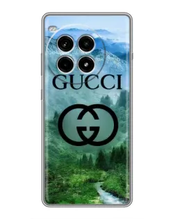Чехол для OnePlus Ace 3 Pro с картинкой «Gucci — горный пейзаж»