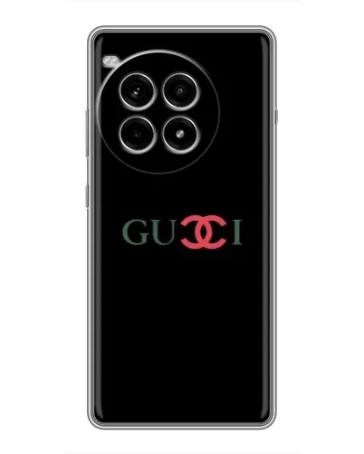 Чехол для OnePlus Ace 3 Pro с картинкой «Gucci — красный градиент»