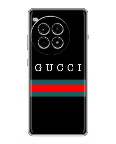 Чехол для OnePlus Ace 3 Pro с картинкой «Gucci — красный пояс»