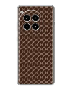 Чехол для OnePlus Ace 3 Pro с картинкой «Gucci — шоколадная сетка» Чехол для OnePlus Ace 3 Pro с картинкой «Gucci — шоколадная сетка»