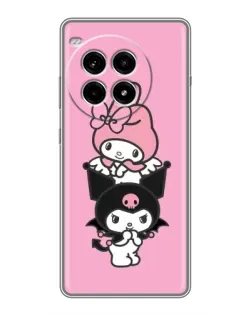 Чехол для OnePlus Ace 3 Pro с картинкой «My Melody и Kuromi»