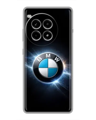Чохол для OnePlus Ace 3 Pro з картинкою «BMW — неонове сяйво»