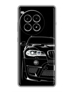 Чохол для OnePlus Ace 3 Pro з картинкою «Темний силует BMW»