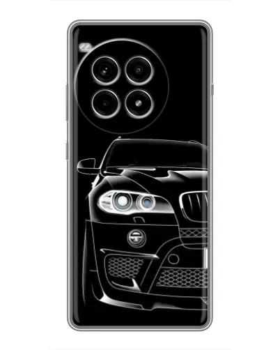 Чохол для OnePlus Ace 3 Pro з картинкою «Темний силует BMW»
