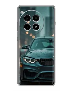 Чохол для OnePlus Ace 3 Pro з картинкою «BMW у вогнях міста»
