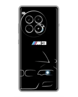 Чохол для OnePlus Ace 3 Pro з картинкою «Мінімалістичний принт BMW M3»