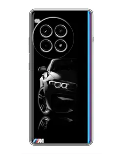 Чохол для OnePlus Ace 3 Pro з картинкою «Силует BMW в темряві»