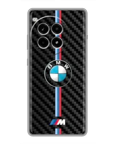 Чохол для OnePlus Ace 3 Pro з картинкою «Емблема BMW та карбон»