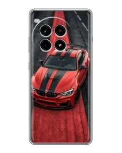 Чохол для OnePlus Ace 3 Pro з картинкою «BMW на червоній доріжці»