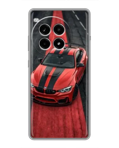 Чохол для OnePlus Ace 3 Pro з картинкою «BMW на червоній доріжці»