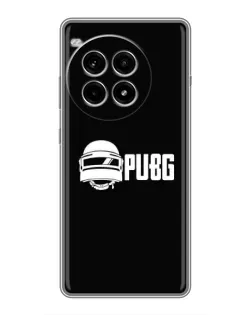 Чехол для OnePlus Ace 3 Pro с картинкой «PUBG — классический лого»