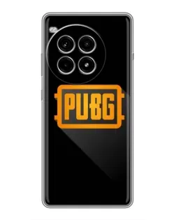Чехол для OnePlus Ace 3 Pro с картинкой «PUBG — рамка лого»