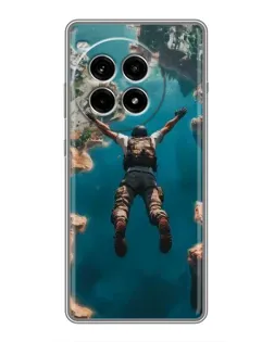 Чехол для OnePlus Ace 3 Pro с картинкой «PUBG — свободное падение»