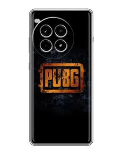 Чехол для OnePlus Ace 3 Pro с картинкой «PUBG — золотой логотип»