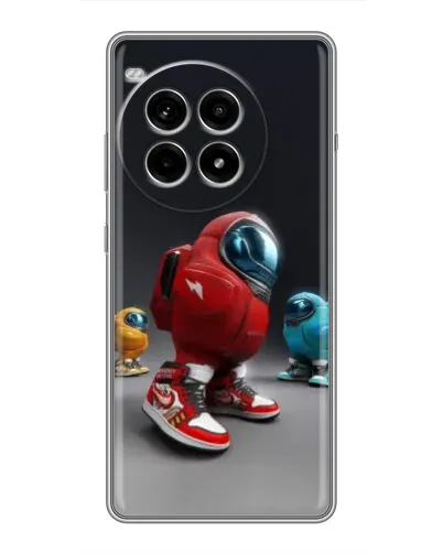 Чехол для OnePlus Ace 3 Pro с картинкой «Among Us — 3D стиль»