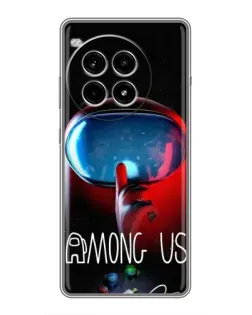 Чехол для OnePlus Ace 3 Pro с картинкой «Красный импостер — макро» Чехол для OnePlus Ace 3 Pro с картинкой «Красный импостер — макро»