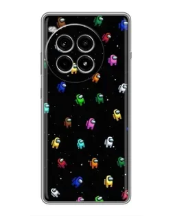 Чехол для OnePlus Ace 3 Pro с картинкой «Экипаж Among Us» Чехол для OnePlus Ace 3 Pro с картинкой «Экипаж Among Us»