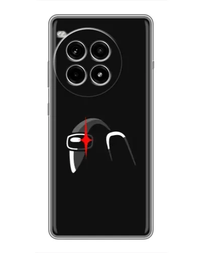 Чехол для OnePlus Ace 3 Pro с картинкой «Among Us шлем»