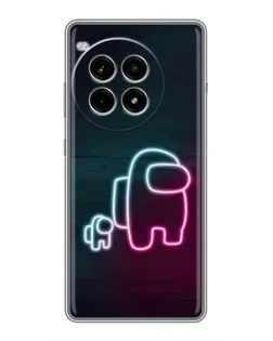 Чехол для OnePlus Ace 3 Pro с картинкой «Among Us неон-арт» Чехол для OnePlus Ace 3 Pro с картинкой «Among Us неон-арт»