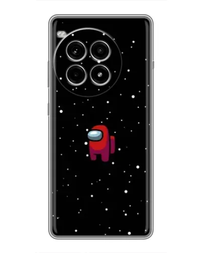 Чехол для OnePlus Ace 3 Pro с картинкой «Красный Among Us»