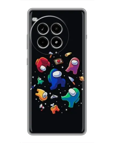 Чехол для OnePlus Ace 3 Pro с картинкой «Among Us космос»