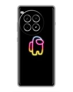 Чехол для OnePlus Ace 3 Pro с картинкой «Among Us градиент» Чехол для OnePlus Ace 3 Pro с картинкой «Among Us градиент»