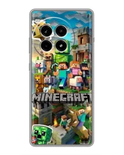 Чохол для OnePlus Ace 3 Pro з картинкою «Замок Minecraft» Чохол для OnePlus Ace 3 Pro з картинкою «Замок Minecraft»