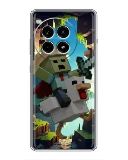 Чохол для OnePlus Ace 3 Pro з картинкою «Стів та гусь» Чохол для OnePlus Ace 3 Pro з картинкою «Стів та гусь»