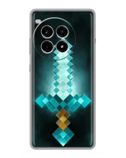 Чохол для OnePlus Ace 3 Pro з картинкою «Алмазний меч неон» Чохол для OnePlus Ace 3 Pro з картинкою «Алмазний меч неон»