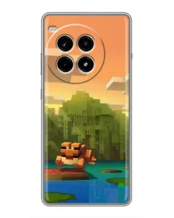 Чохол для OnePlus Ace 3 Pro з картинкою «Майнкрафт захід сонця» Чохол для OnePlus Ace 3 Pro з картинкою «Майнкрафт захід сонця»