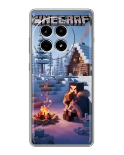 Чохол для OnePlus Ace 3 Pro з картинкою «Зимовий Minecraft» Чохол для OnePlus Ace 3 Pro з картинкою «Зимовий Minecraft»