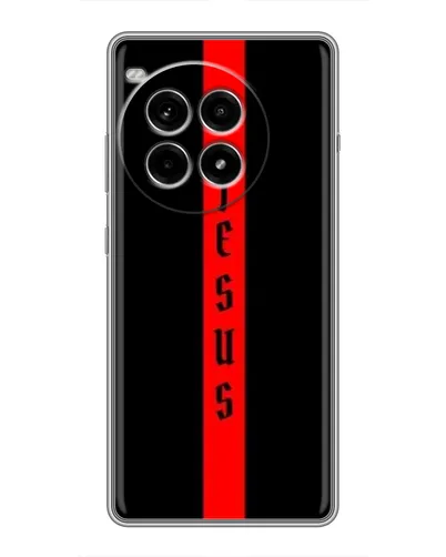 Чохол для OnePlus Ace 3 Pro з картинкою «Червона лінія віри»