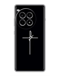 Чехол для OnePlus Ace 3 Pro с картинкой «Тонкий крест»