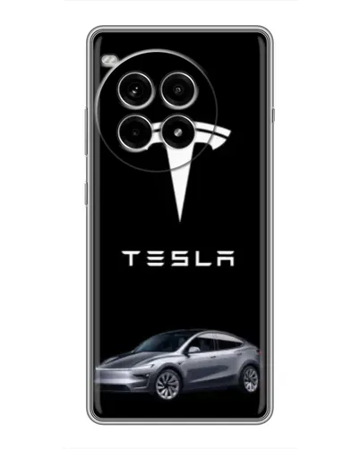 Чехол для OnePlus Ace 3 Pro с картинкой «Tesla Model Y»