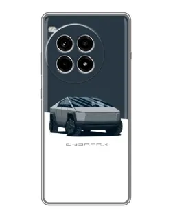 Чохол для OnePlus Ace 3 Pro з картинкою «Сріблястий Cybertruck Tesla» Чохол для OnePlus Ace 3 Pro з картинкою «Сріблястий Cybertruck Tesla»