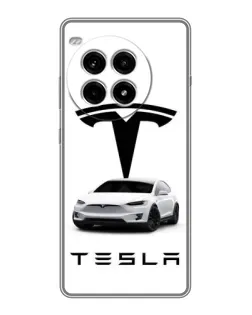 Чохол для OnePlus Ace 3 Pro з картинкою «Tesla White Style» Чохол для OnePlus Ace 3 Pro з картинкою «Tesla White Style»