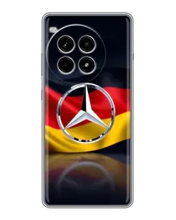 Чохол для OnePlus Ace 3 Pro з картинкою «Mercedes — прапор Німеччини»