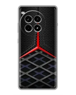 Чохол для OnePlus Ace 3 Pro з картинкою «Mercedes Carbon Grid»