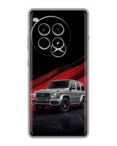 Чохол для OnePlus Ace 3 Pro з картинкою «Mercedes G-Class червоний»