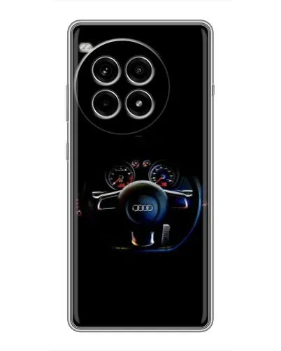 Чохол для OnePlus Ace 3 Pro з картинкою «Салон Audi — кермо»