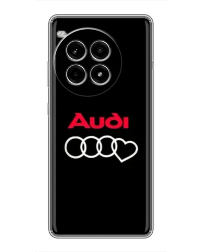 Чохол для OnePlus Ace 3 Pro з картинкою «Логотип Audi Heart»