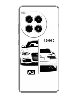 Чохол для OnePlus Ace 3 Pro з картинкою «Audi — контрастний дизайн» Чохол для OnePlus Ace 3 Pro з картинкою «Audi — контрастний дизайн»