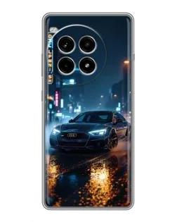 Чохол для OnePlus Ace 3 Pro з картинкою «Нічне місто та Audi» Чохол для OnePlus Ace 3 Pro з картинкою «Нічне місто та Audi»