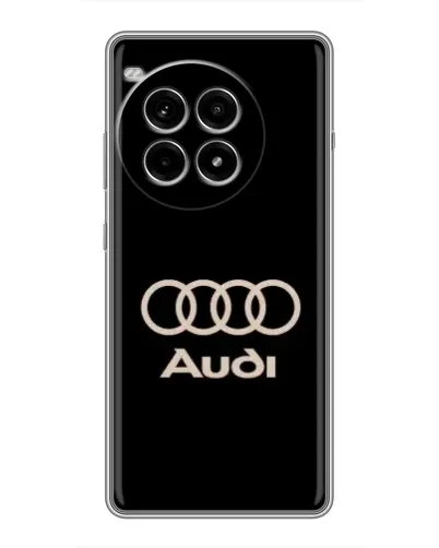 Чохол для OnePlus Ace 3 Pro з картинкою «Audi — золотий логотип»